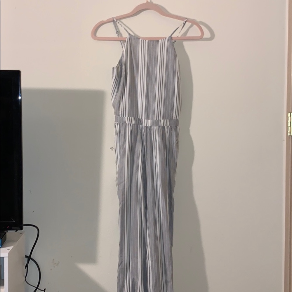 striped jumpsuit NEW NEVER WORN